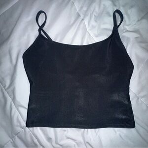 Onzie bra top medium ribbed black great condition